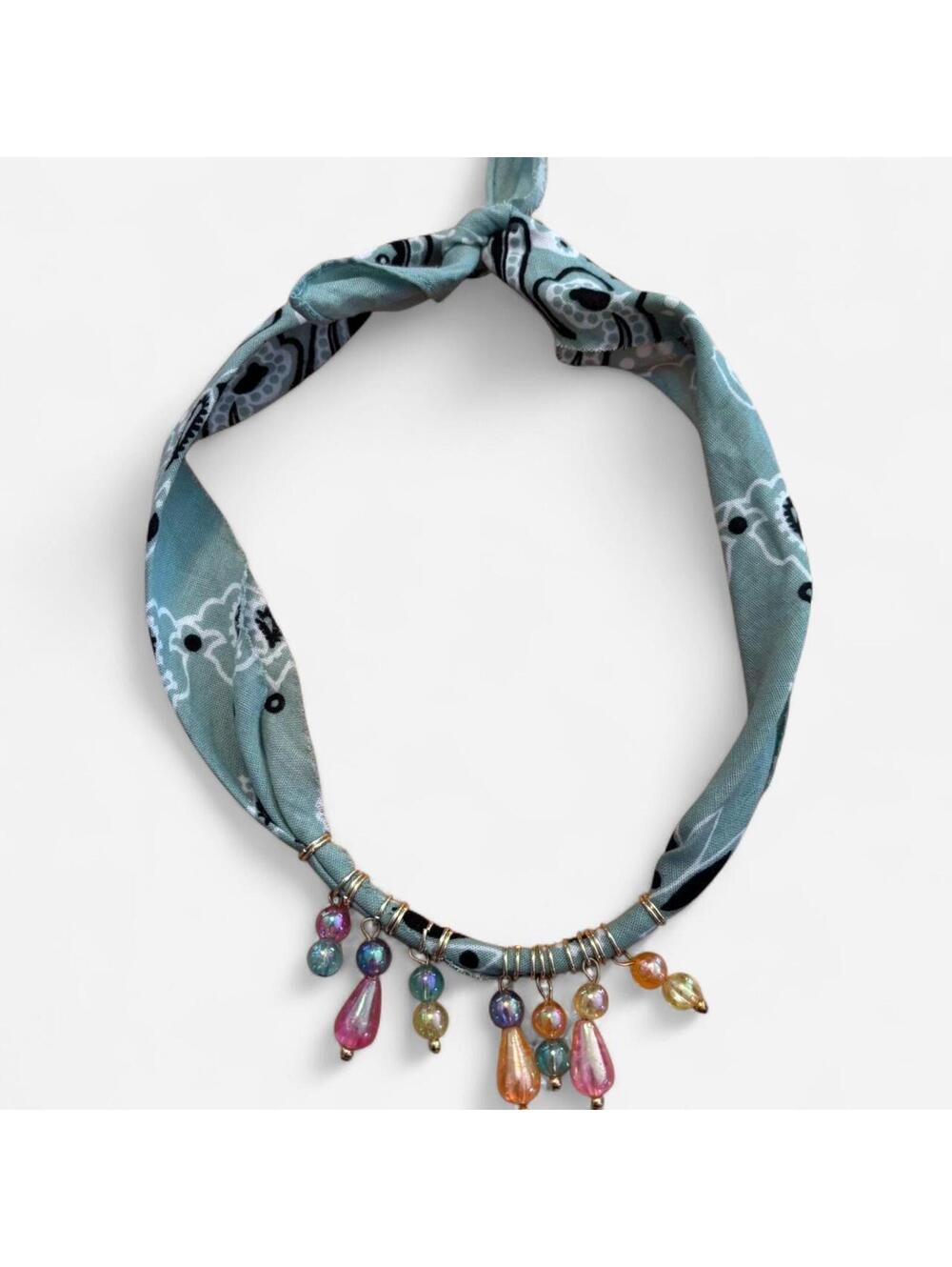 Handmade Beaded Charm Necklace